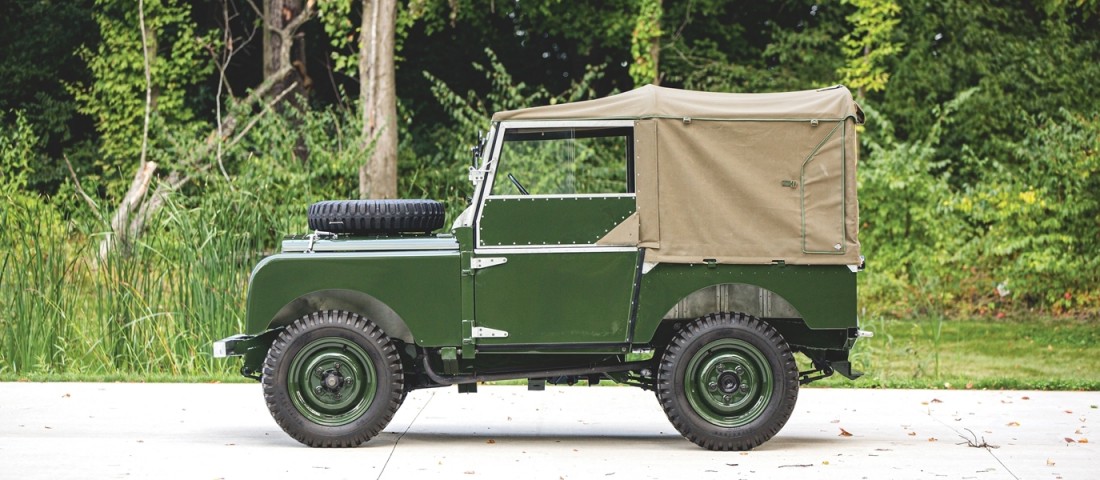 Kínosan makulátlan ez az 1950-es Land Rover