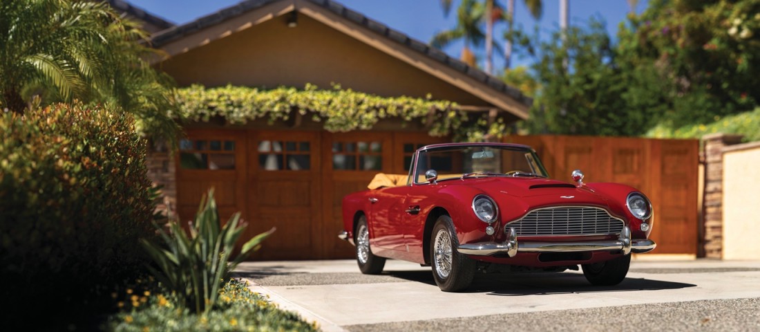 Elképesztően gyönyörű az 1965-ös kabrió Aston Martin