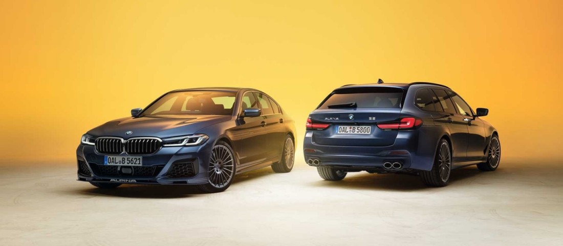 300 felett száguldhat a család az Alpina 5-ös BMW-jében