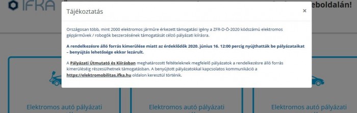 Máris elfogyott a villanyautós állami ingyenpénz 2