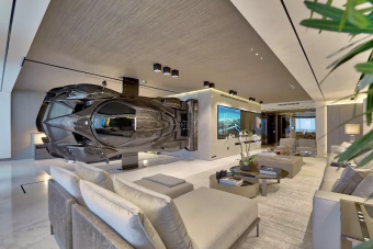 A legfelsőbb körökben akár egy Pagani Zonda is lehet térelválasztó a nappalidban