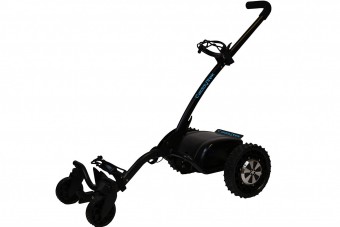 Hűséges ütőhordozóként követi a golfozót ez a kocsi