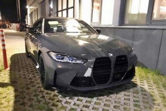 Leplezetlenül kapták le az M4-es BMW-t
