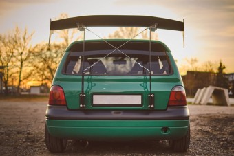 Valószínűleg ez Magyarország legfeltűnőbb Renault Twingója