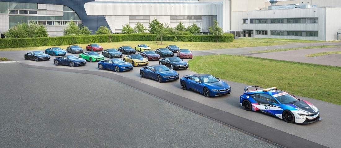 Átadták az utolsó 18 darab BMW i8-ast