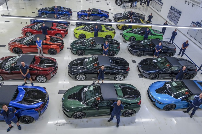 Átadták az utolsó 18 darab BMW i8-ast 7