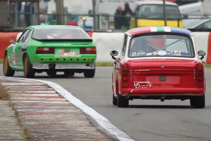 Ezek a Trabantok a versenypályán is otthon érzik magukat