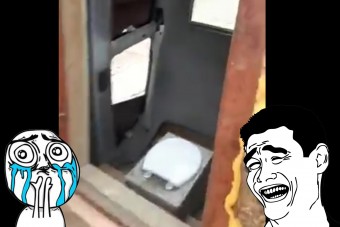 Erre a pottyantós WC-re nem voltunk felkészülve, te sem vagy