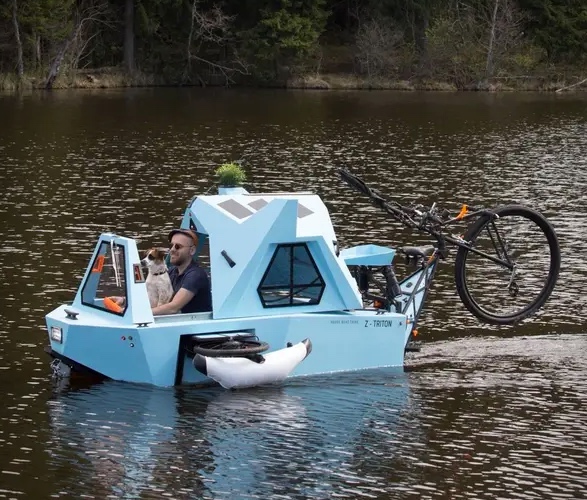 A tudatos vidékjárás tökéletes eszköze: bringa, csónak és apró kuckó egyben 2