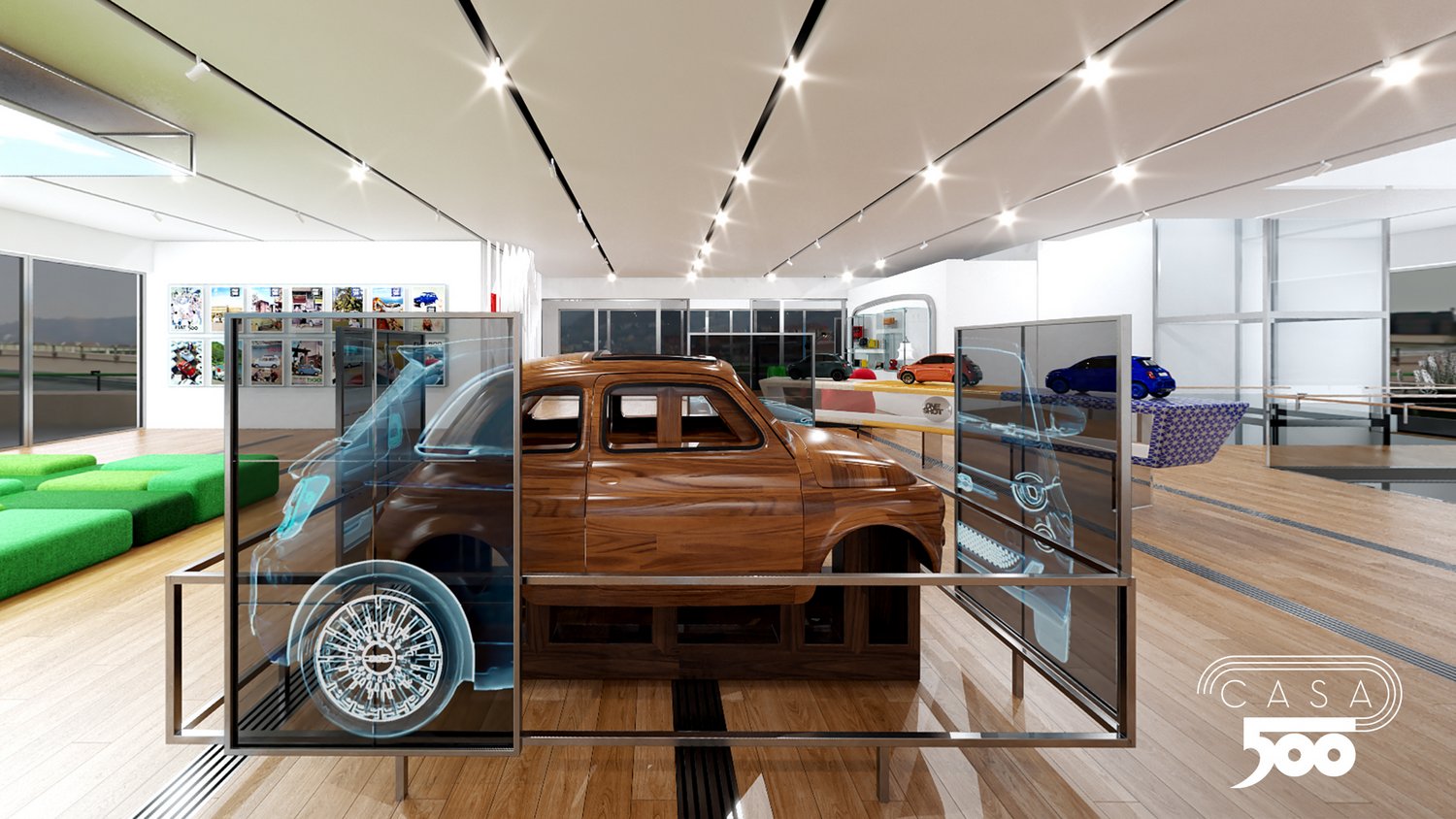 Múzeumot emeltek a Fiat 500-asnak 6