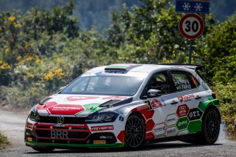 Pórul járt a magyar páros a rali-Eb nyitányán