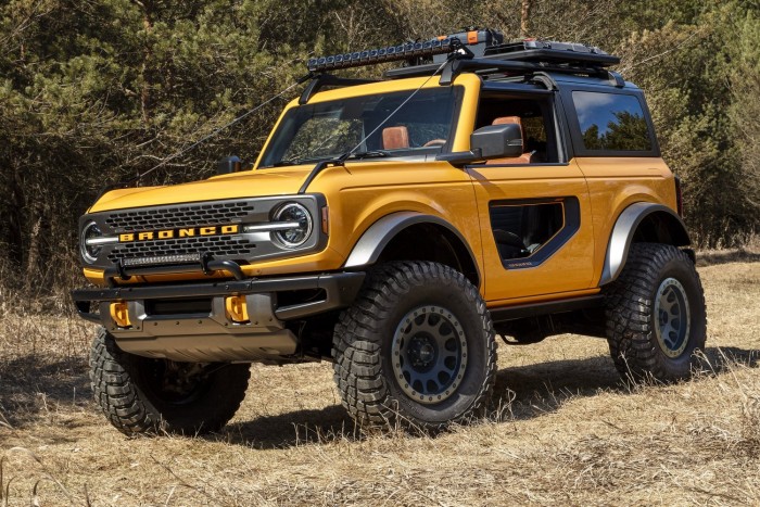 Videón a Ford három új terepjárója