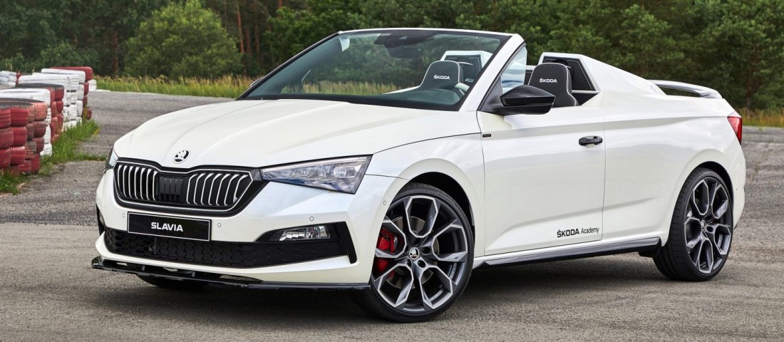 Cseh fiatalok szétvágtak egy Škodát, nagy volt az öröm