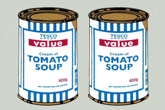 16 milliót fizetett valaki egy teszkós konzervet ábrázoló grafikáért