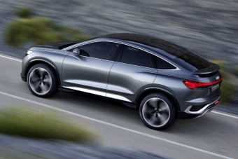 Videókon az Audi elektromos terepkupéja