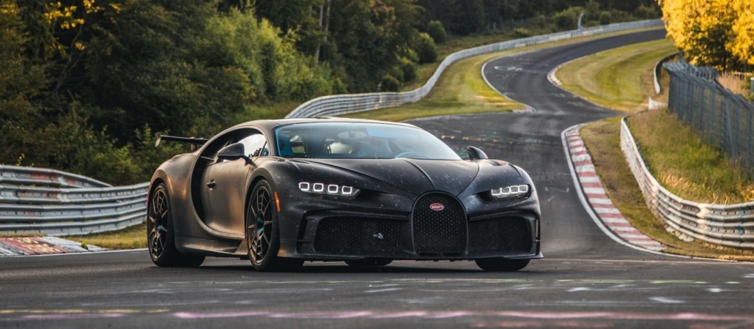 A Nürburgringen hajtják az 1500 lóerős Bugatti Chiron Pur Sportot