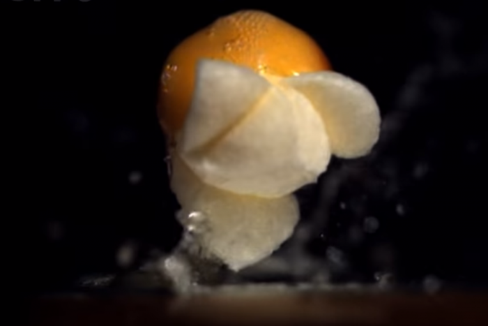 A robbanó pattogatott kukorica iszonyat látványos tud lenni