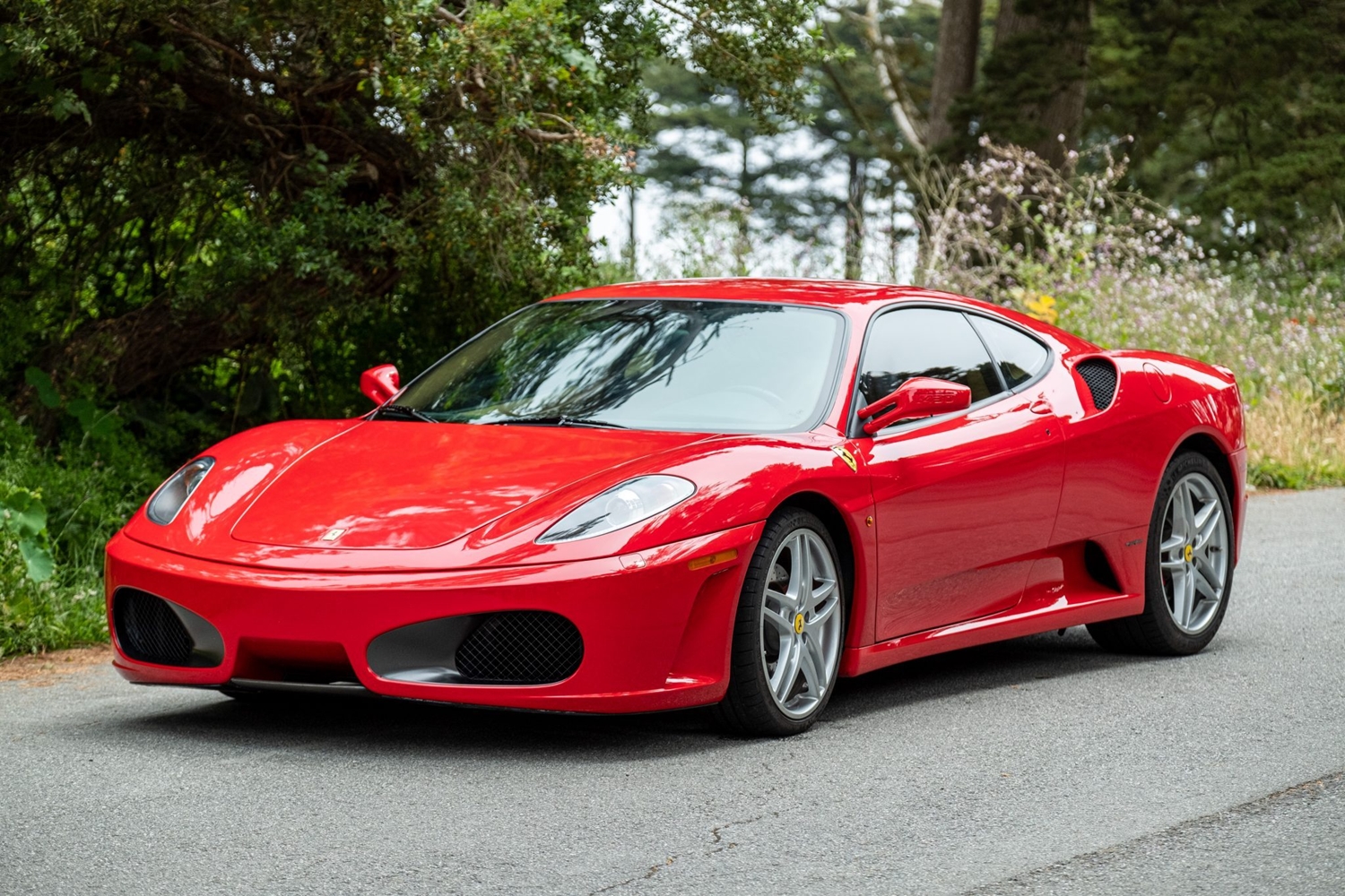 Szívesen hajtanánk ezt a piros, kéziváltós Ferrari F430-ast 10