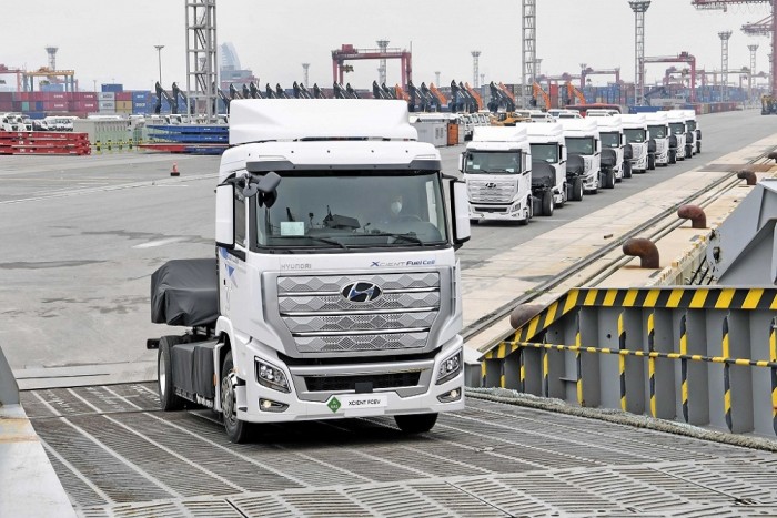 Újabb európai országban jelenhetnek meg a Hyundai üzemanyagcellás teherautói