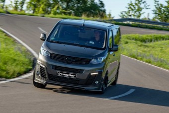 Sportos családi kempingbusz, 200 lóerővel