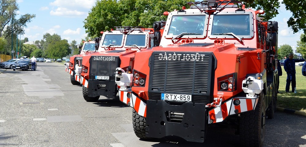 Megnéztük a Katasztrófavédelem új járműveit