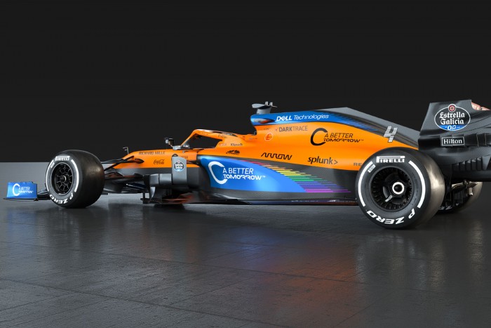 F1: Szivárványos festést kapott a McLaren