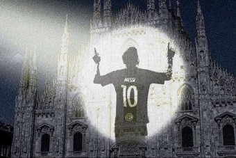 Így várják Messit Olaszországban - kép