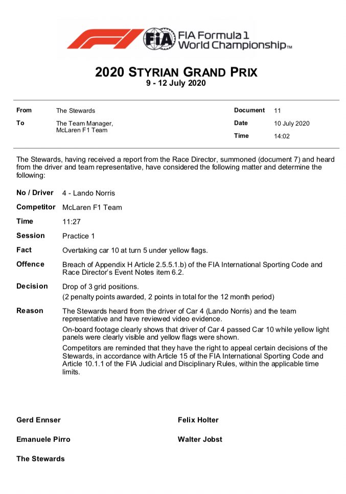 F1: Rajtbüntetés a dobogós pilótának 2 | Vezess F1: Rajtbüntetés a dobogós pilótának 2