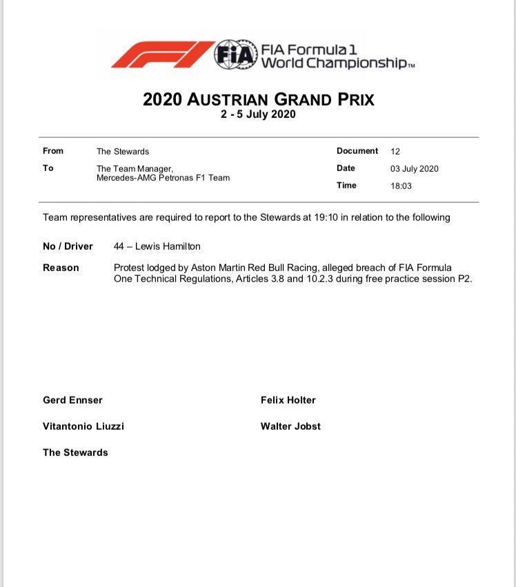 F1: A Red Bull feljelentette a Mercedest 1