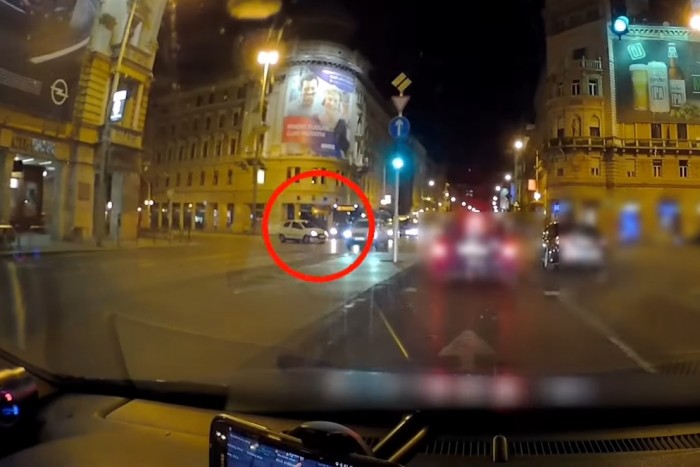 Necces jelenetet vettek videóra a Blahán – csoda, hogy nem történt baleset!