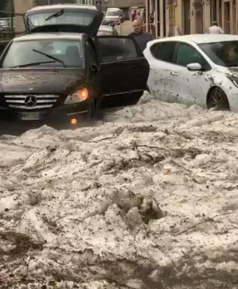 Olyan jégvihar pusztított Veronában, amilyet még nem láttunk 2