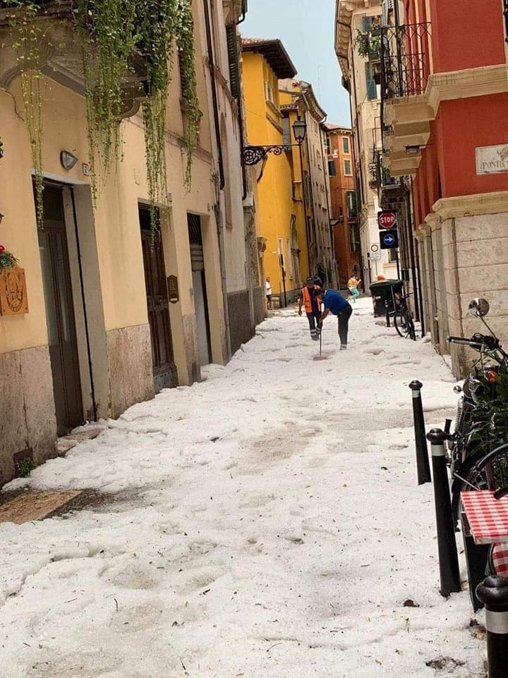 Olyan jégvihar pusztított Veronában, amilyet még nem láttunk 3