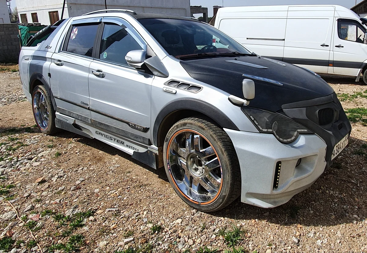 A Ssangyong Actyon gyárilag is vasorrú bába, de vannak, akik sikerrel rontottak a helyzeten 2 A Ssangyong Actyon gyárilag is vasorrú bába, de vannak, akik sikerrel rontottak a helyzeten 2