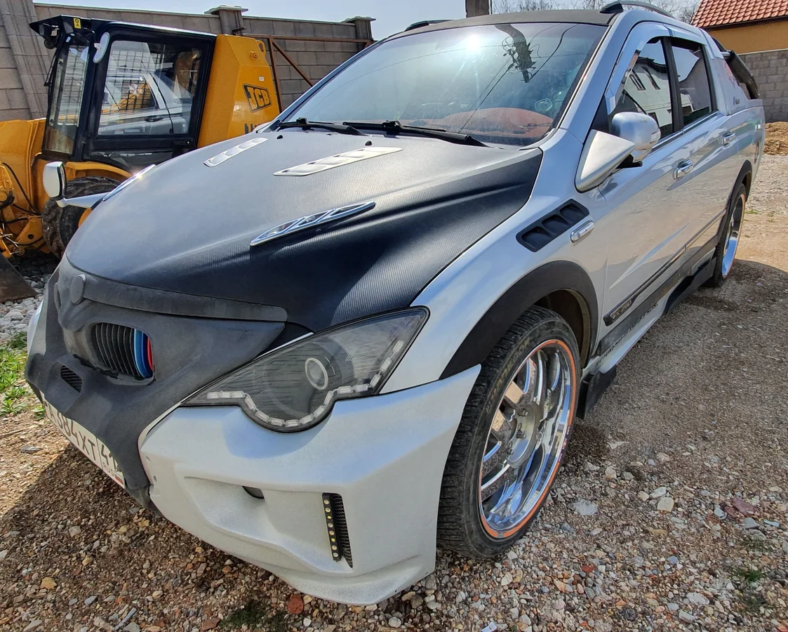 A Ssangyong Actyon gyárilag is vasorrú bába, de vannak, akik sikerrel rontottak a helyzeten 1 A Ssangyong Actyon gyárilag is vasorrú bába, de vannak, akik sikerrel rontottak a helyzeten 1