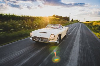 Gyönyörű az egyetlen Frua karosszériás Maserati 3500 GT Spyder