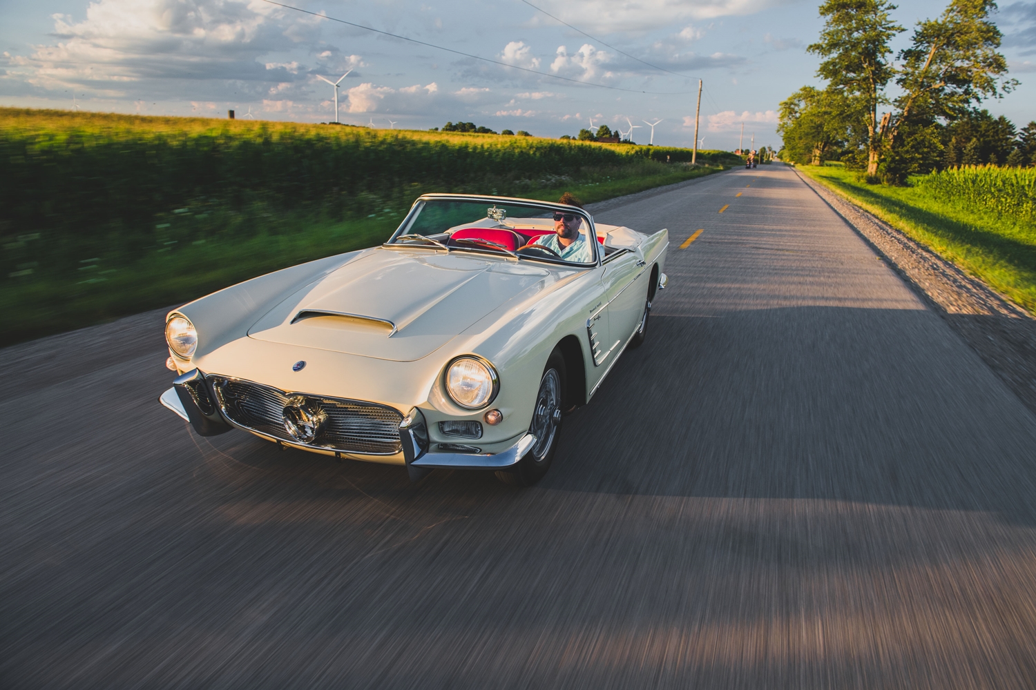 Gyönyörű az egyetlen Frua karosszériás Maserati 3500 GT Spyder 19