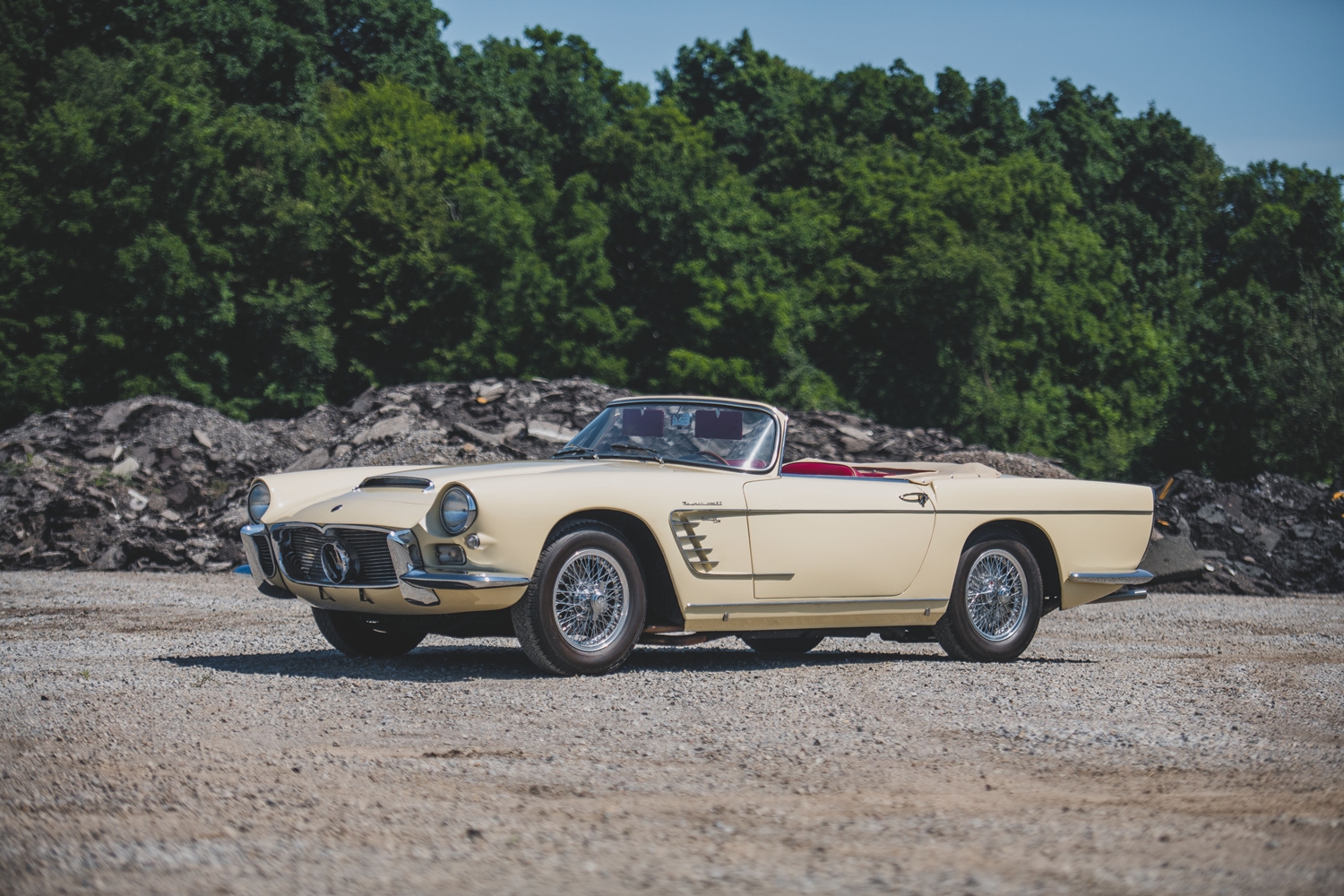 Gyönyörű az egyetlen Frua karosszériás Maserati 3500 GT Spyder 10