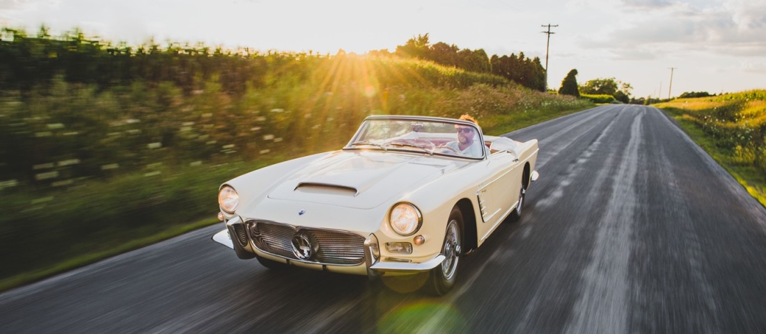 Gyönyörű az egyetlen Frua karosszériás Maserati 3500 GT Spyder