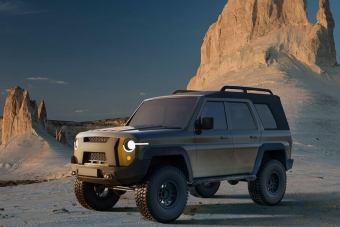 Újragondolták a legendás orosz terepjárót