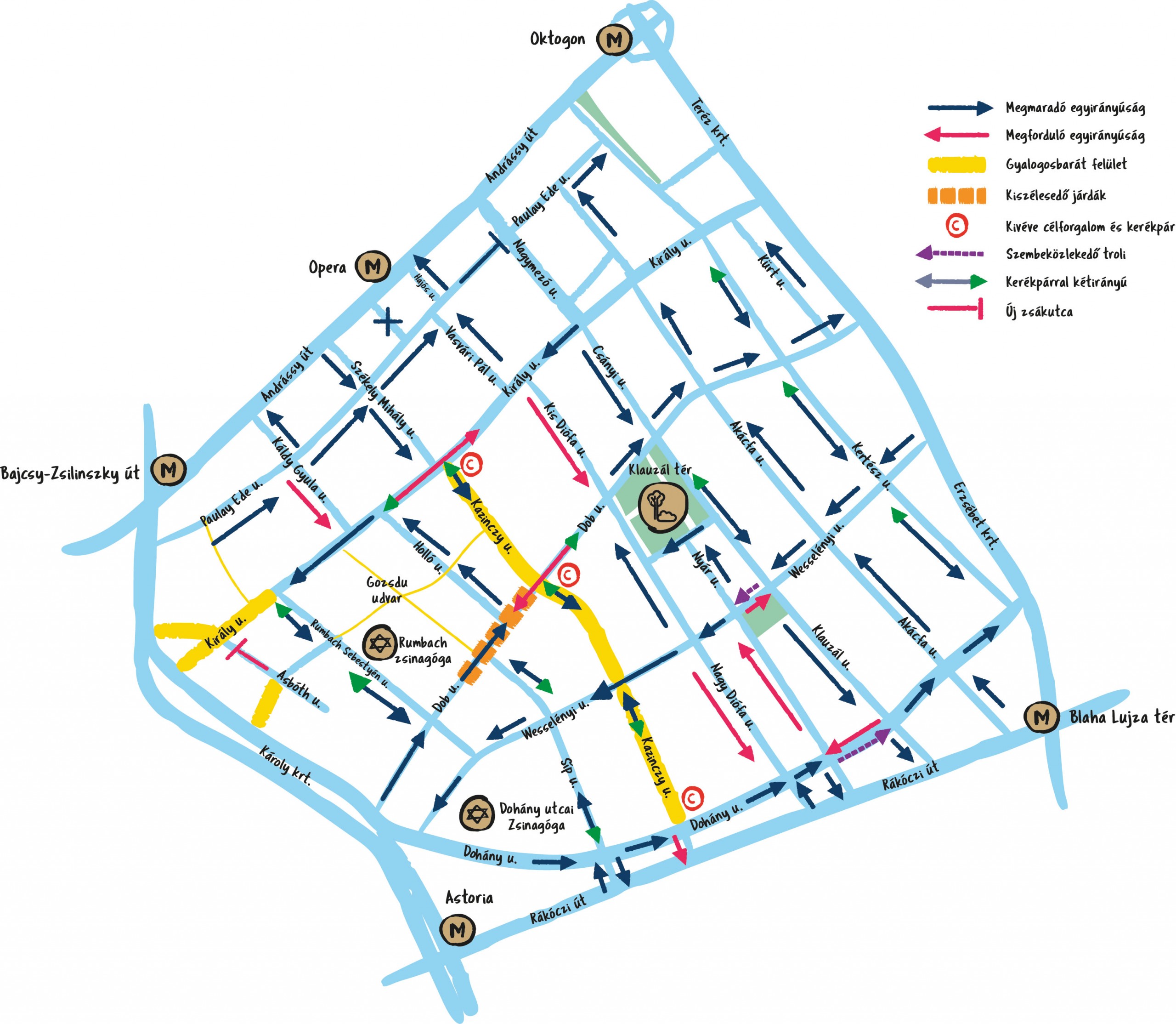 Így nyúlnak hozzá Budapesthez a forgalomcsillapítás miatt 2