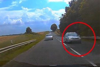Videón a magyar rendőrök elől menekülő ámokfutó