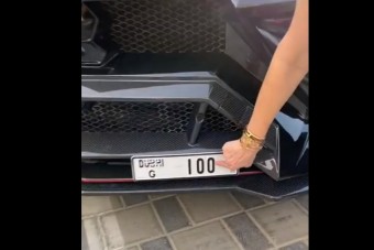 Lehidalsz, ha megtudod, mennyibe került ez az egyedi rendszám