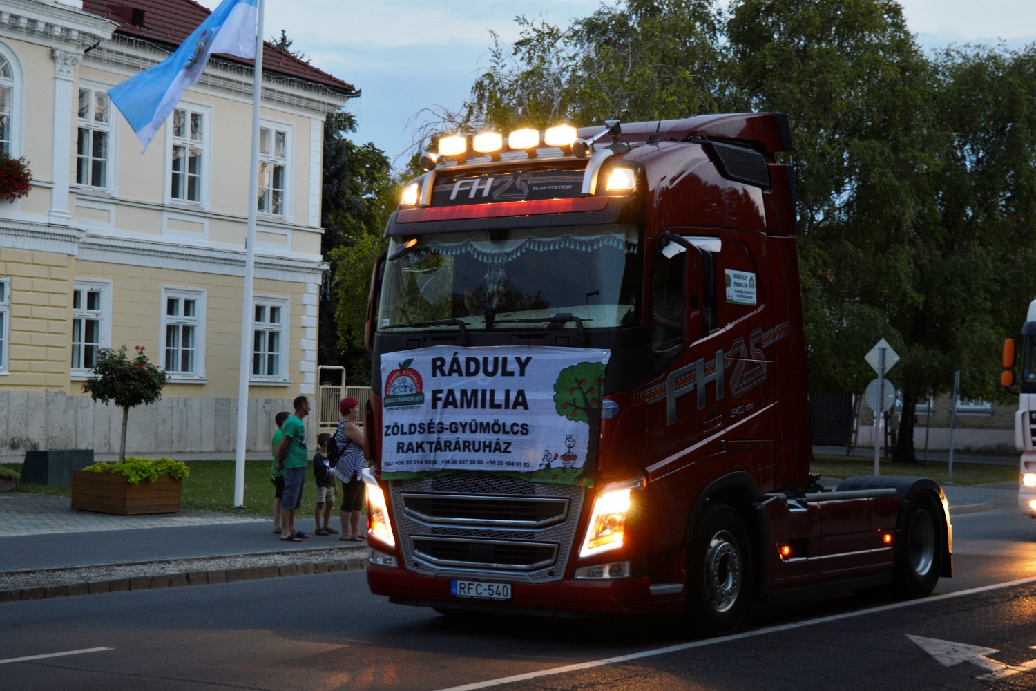 Parádés kamionos felvonulás volt Hajdúszoboszlón 25