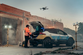 Nézd meg bevetésen a Nissan katasztrófaelhárító autóját