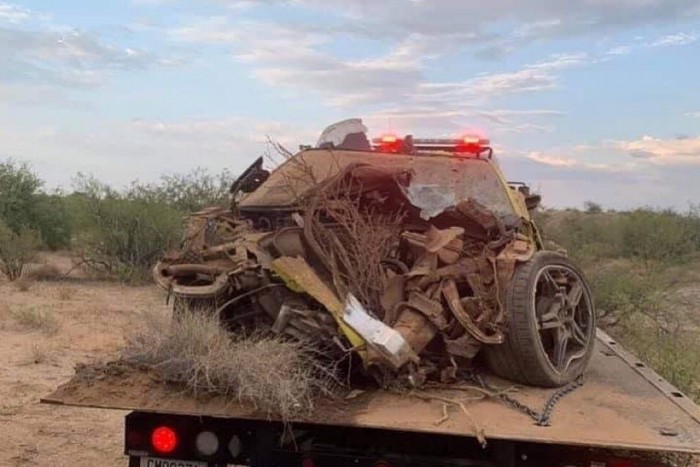 Elszomorító látvány a zsír új, lezúzott Corvette
