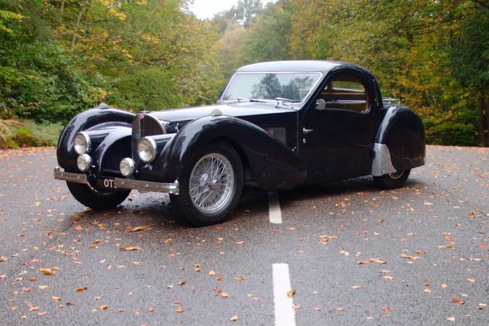 Ritka kincs az öreg Bugatti, az ára is ezt tükrözi