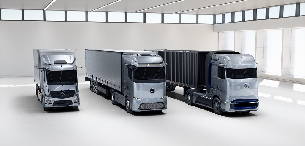 Ilyenek lesznek a jövő teherautói a Mercedesnél