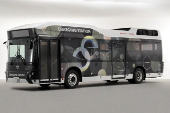 Ez a busz nem utast, hanem áramot szállít