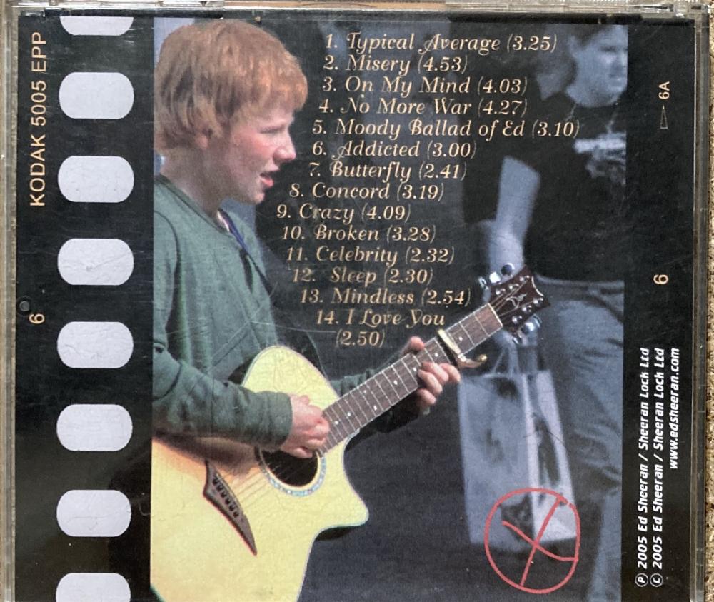 Hihetetlen összegért kelt el Ed Sheeran kamaszkori demója 1