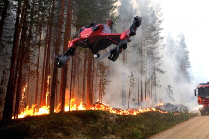 Menet közben tölti fel magát a szuperdrón